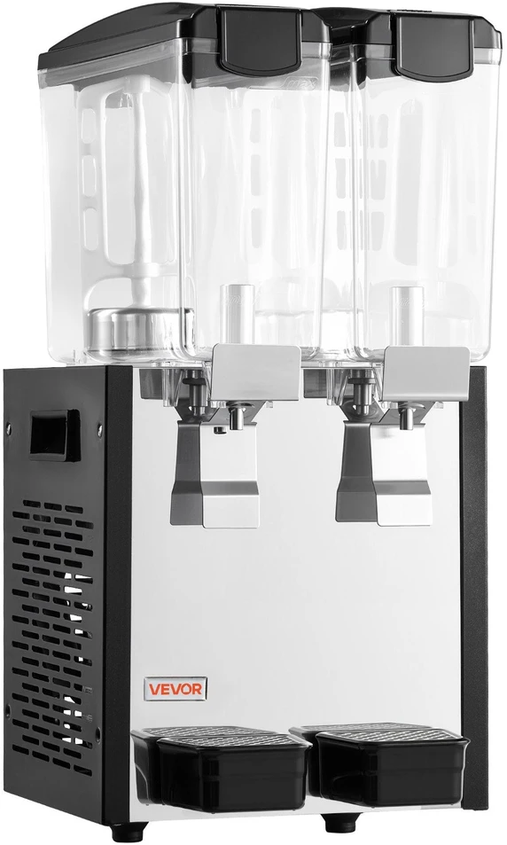 VEVOR Komercinis gėrimų dispenseris 2x10 l