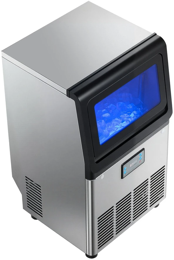 Komercinis ledo gaminimo aparatas VEVOR LB70TB-D, 41 kg/24h