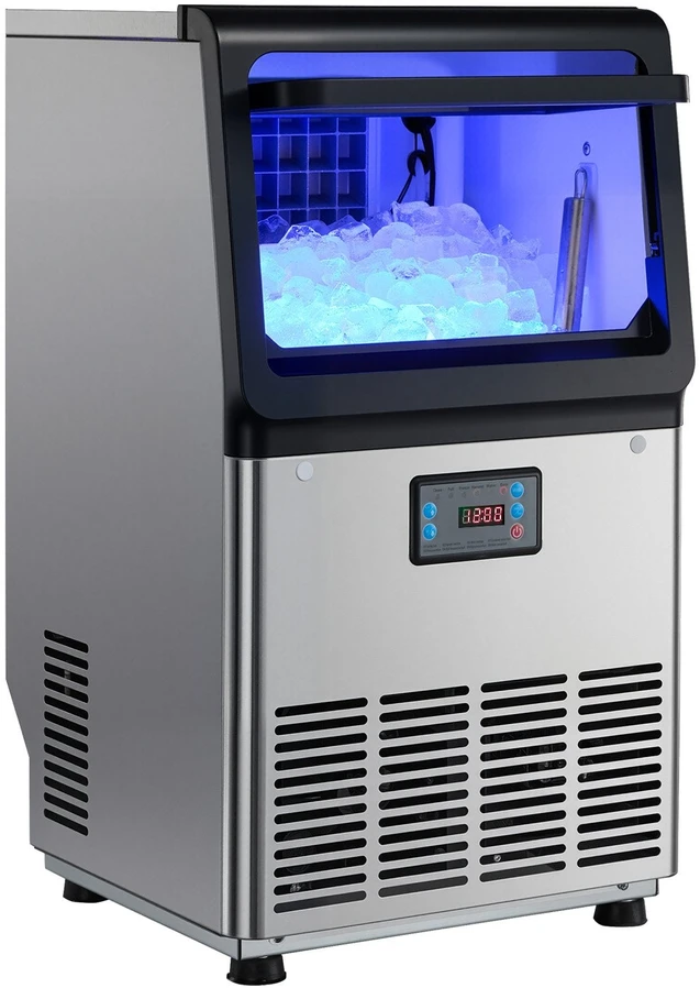 Komercinis ledo gaminimo aparatas VEVOR LB70TB-D, 41 kg/24h