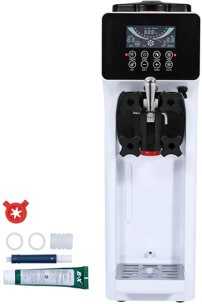 VEVOR Ledų gaminimo aparatas, vieno skonio, 10L/h