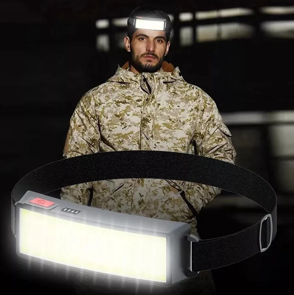 ATL Žibintuvėlis ant galvos LED COB ZD84, 500 lm, IPX4