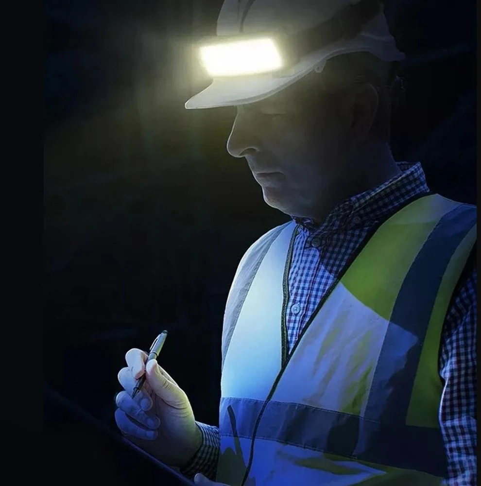 ATL Žibintuvėlis ant galvos LED COB ZD84, 500 lm, IPX4