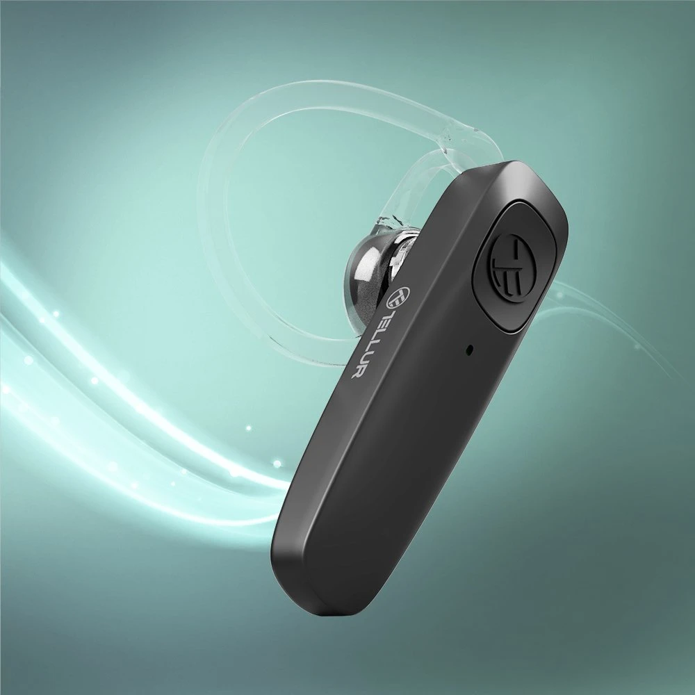 Kompiuterio kolonėlės Bluetooth ausinės su mikrofonu Tellur Vox 155, juodos