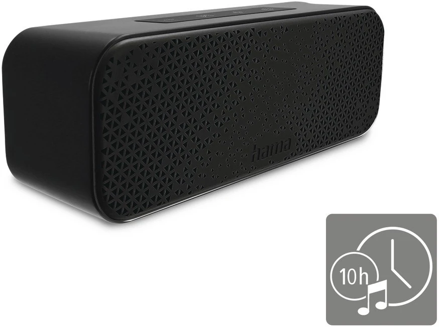 Nešiojamas Bluetooth garsiakalbis HAMA „PowerBrick 2.0“ juodas