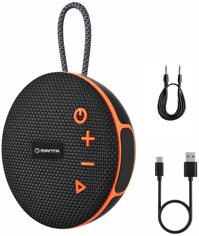 Nešiojamoji Bluetooth kolonėlė Manta SPK02GO, 15 W