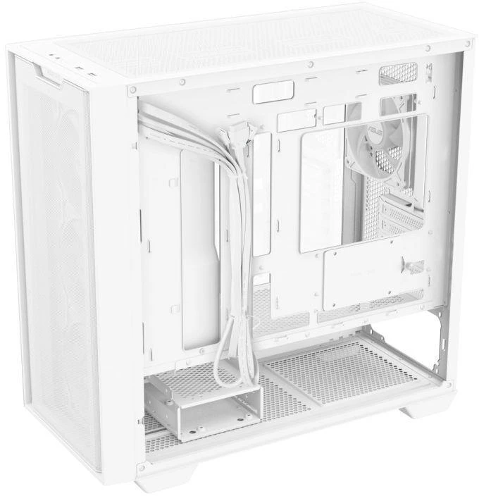 Ausinės Kompiuterio korpusas ASUS A21 Plus ARGB, baltas