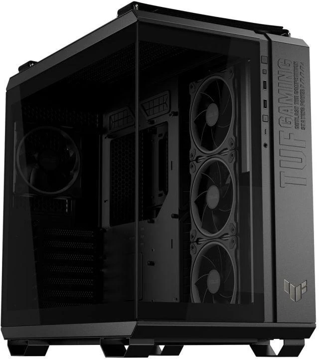 Ausinės Kompiuterio korpusas Asus TUF GAMING GT502 HORIZON TG ARGB Juodas