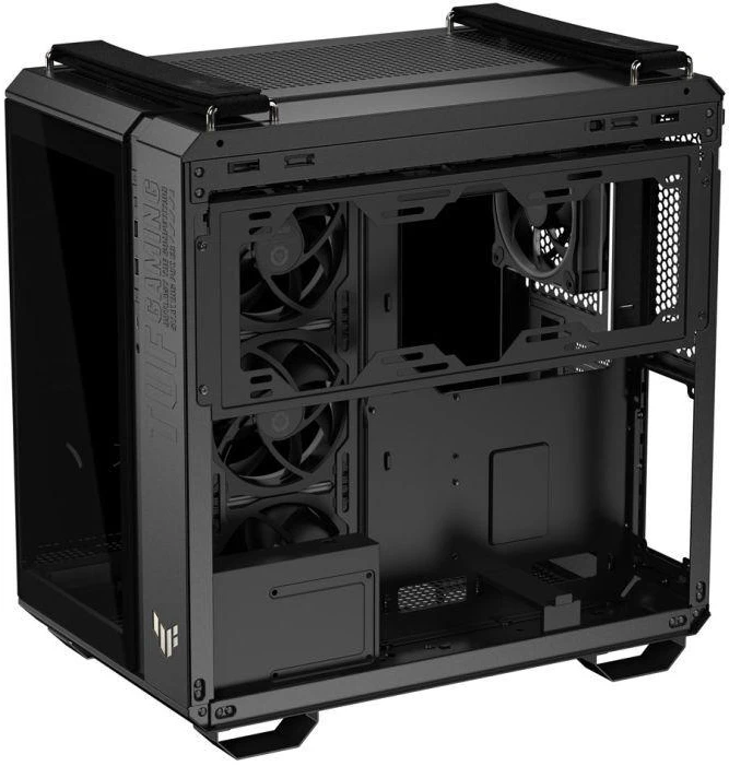 Ausinės Kompiuterio korpusas Asus TUF GAMING GT502 HORIZON TG ARGB Juodas