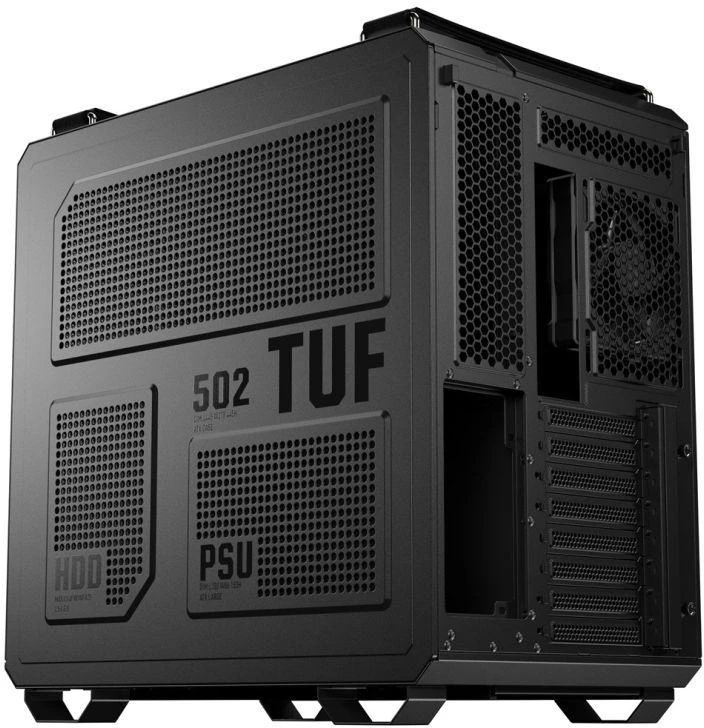 Ausinės Kompiuterio korpusas Asus TUF GAMING GT502 HORIZON TG ARGB Juodas