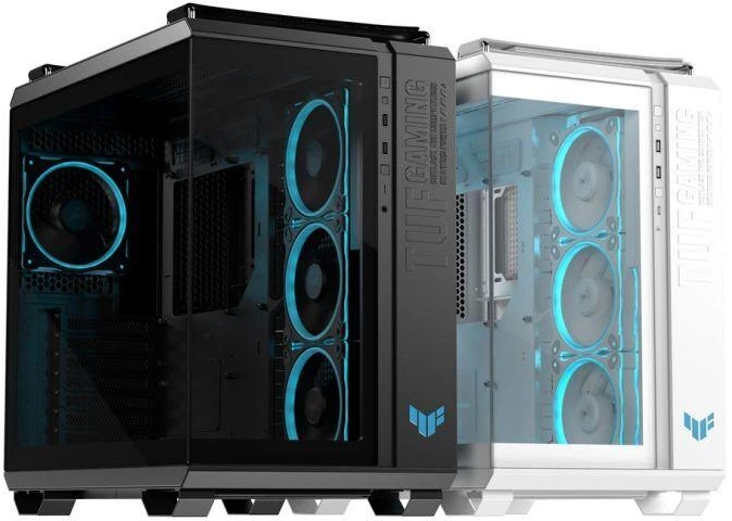 Ausinės Kompiuterio korpusas Asus TUF GAMING GT502 HORIZON TG ARGB Juodas