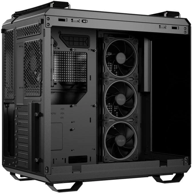 Ausinės Kompiuterio korpusas Asus TUF GAMING GT502 HORIZON TG ARGB Juodas