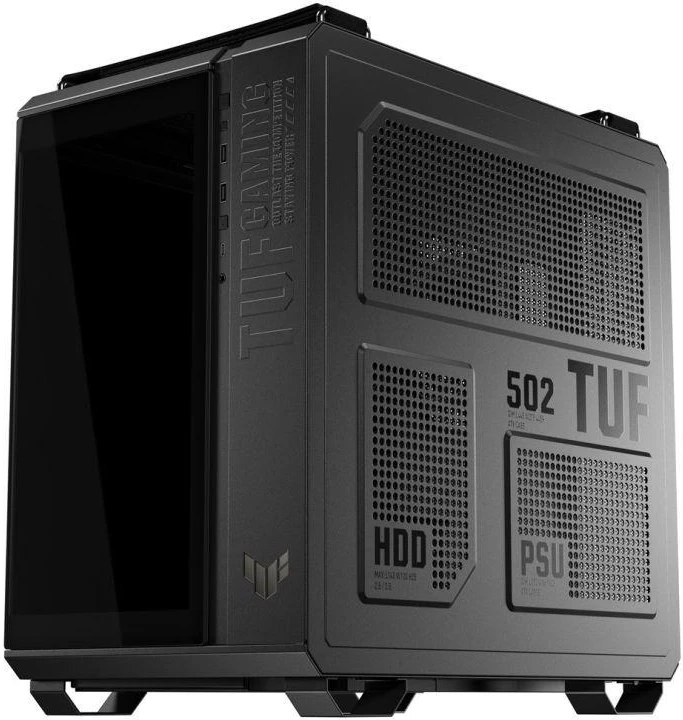Ausinės Kompiuterio korpusas Asus TUF GAMING GT502 HORIZON TG ARGB Juodas