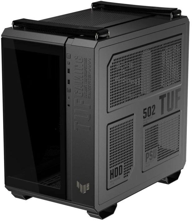 Ausinės Kompiuterio korpusas Asus TUF GAMING GT502 HORIZON TG ARGB Juodas