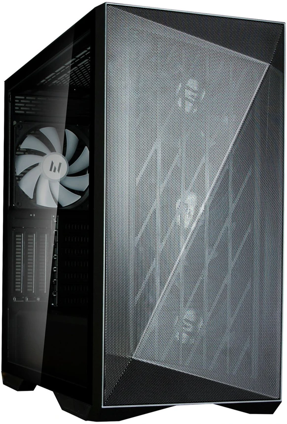 Kompiuterio korpusas ATX Mid-Tower su 4 ARGB ventiliatoriais Zalman Z9 Iceberg, juodas
