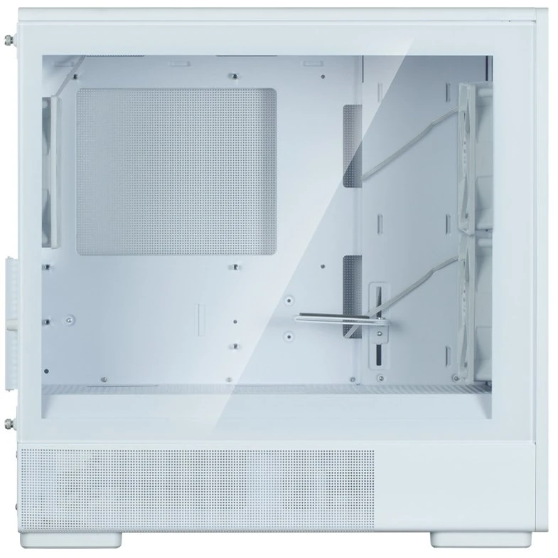 Kompiuterio korpusas Micro-ATX Zalman P10 NAMU, 3 × 120 mm ventiliatoriai, baltas