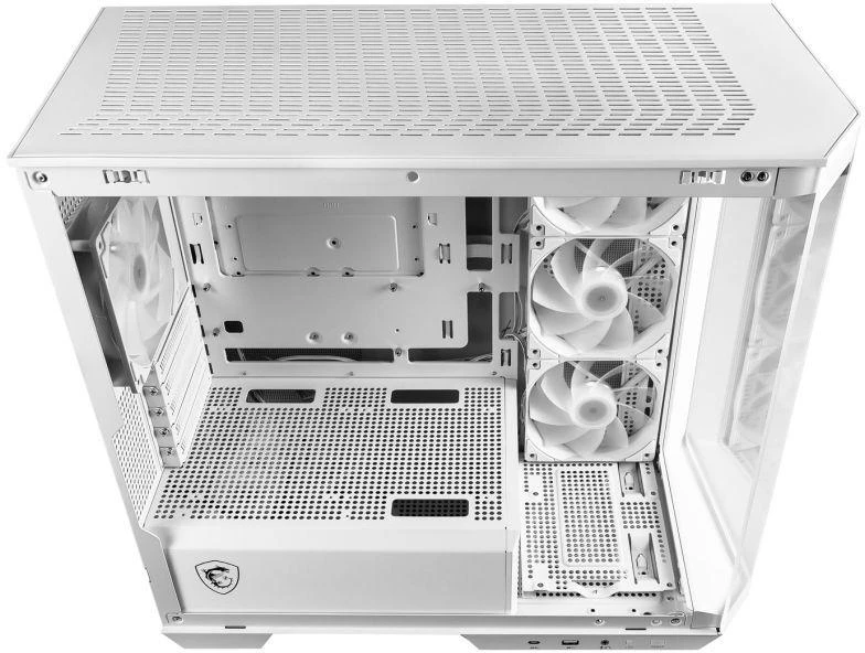 Ausinės Kompiuterio korpusas MSI MAG PANO M100R PZ Baltas