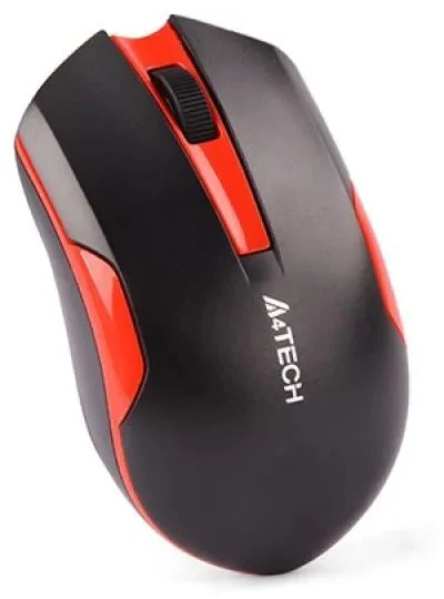 Kompiuterio pelė A4Tech V-TRACK G3-200N-1 A4TMYS46038 (optinė; 1000 DPI; juoda)