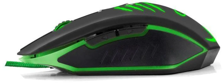 Kompiuterio pelė Esperanza MX209 Claw EGM209G (optinė; 2400 DPI; juoda)