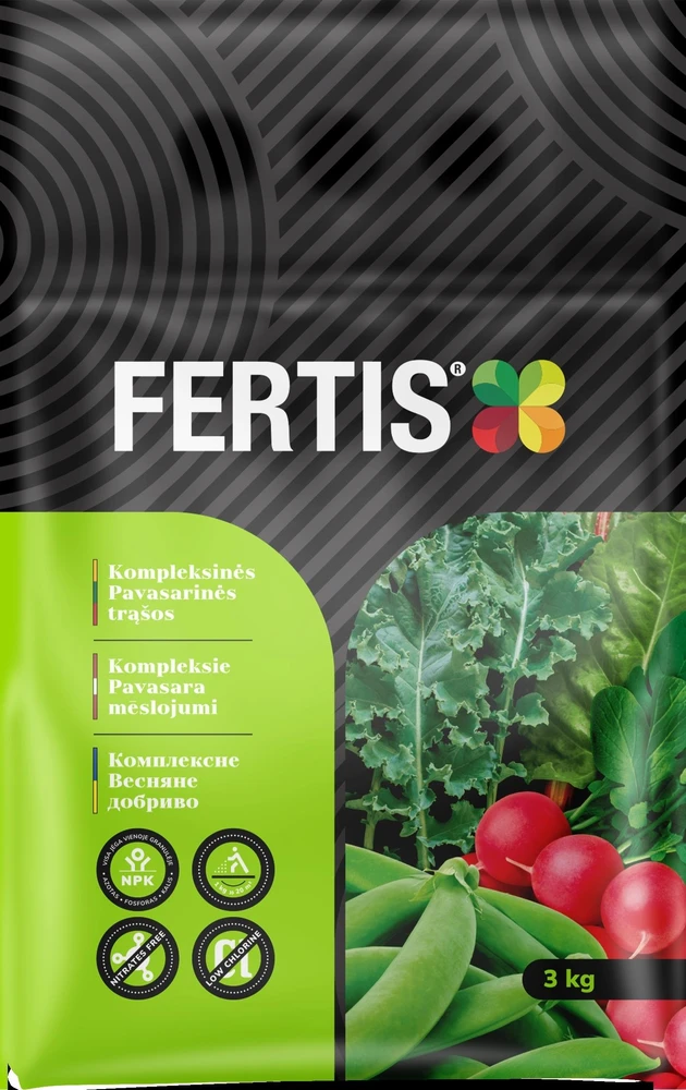 Kompleksinės Pavasarinės trąšos FERTIS , 3kg