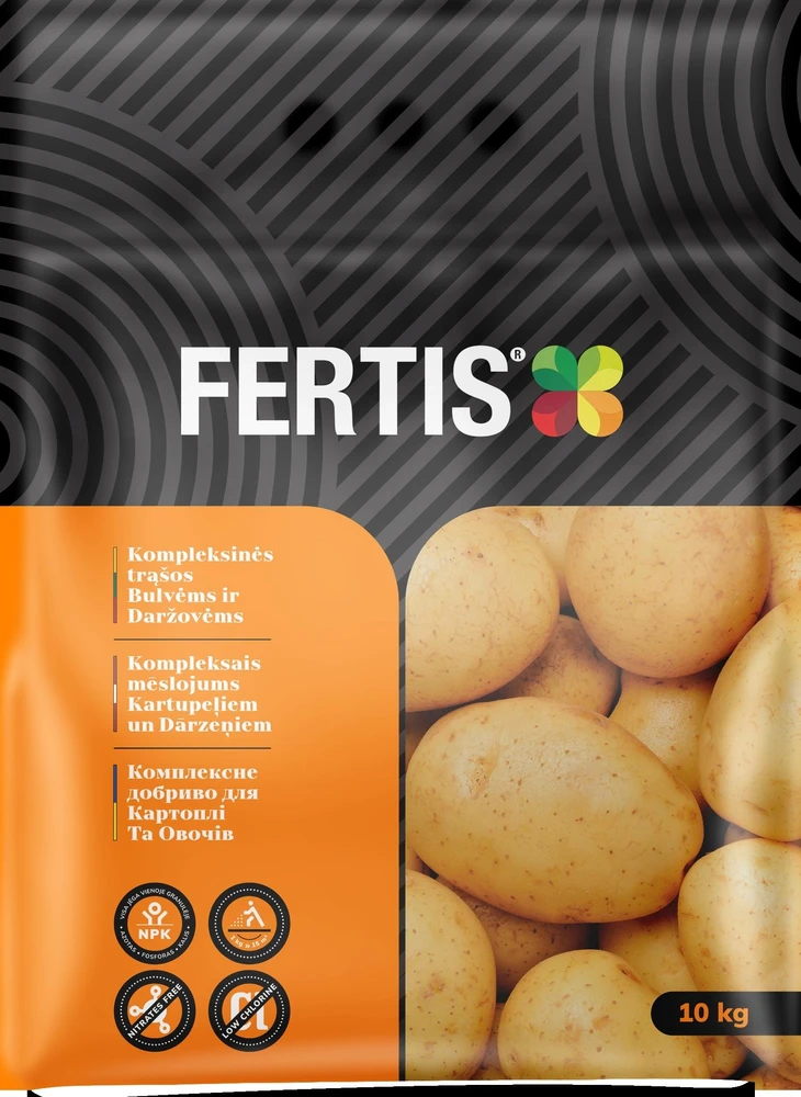 Kompleksinės trąšos Bulvėms ir daržovėms FERTIS, 10kg