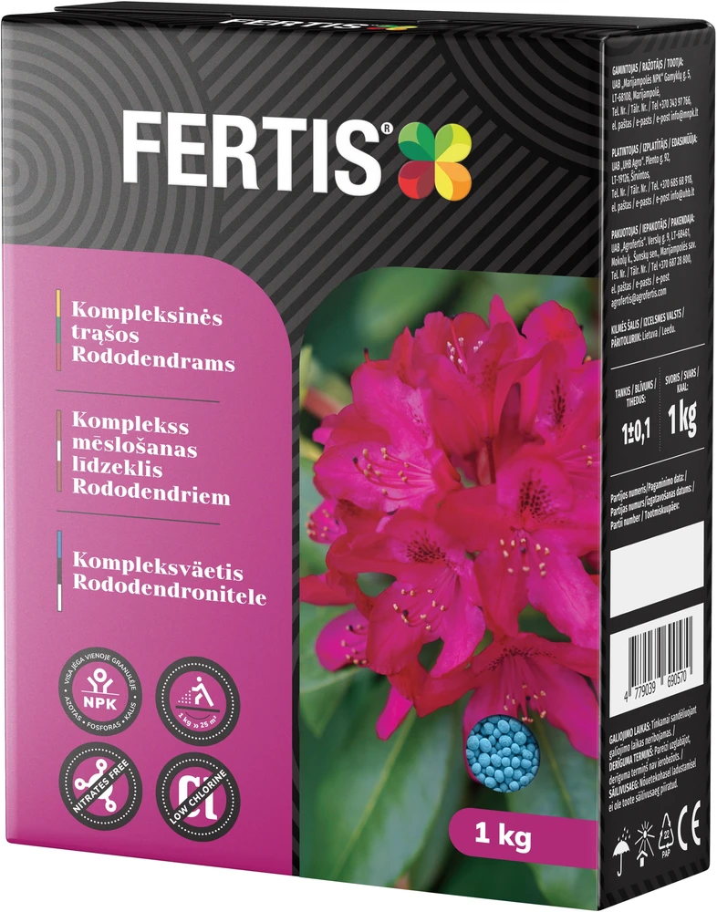 Fertis Kompleksinės trąšos Rododendrams, 1kg