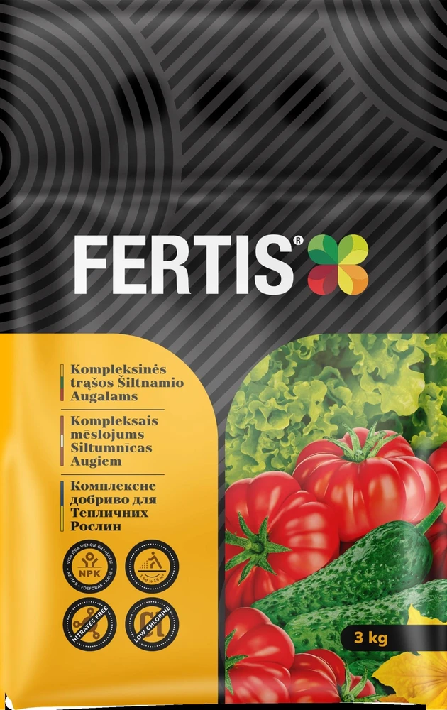 Kompleksinės trąšos Šiltnamio augalams FERTIS, 3kg