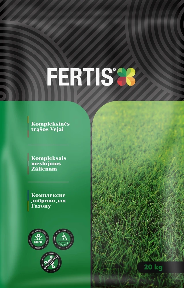Kompleksinės trąšos Vejai FERTIS, 20kg