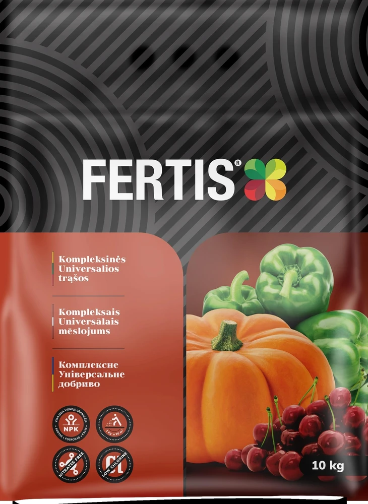 Kompleksinės Universalios trąšos FERTIS, 10kg