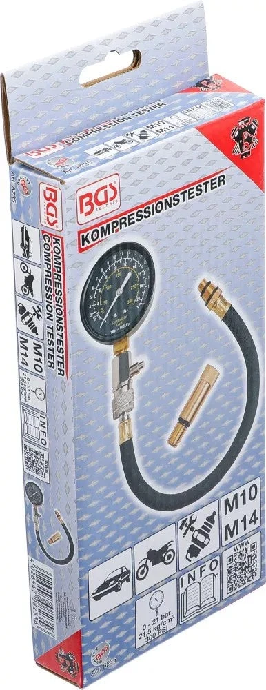 KOMPRESIJOS TESTERIS | M10 + M14 (8235)