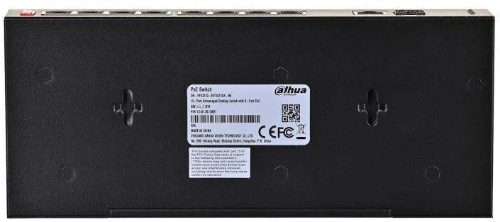 Šakotuvas SWITCH POE PFS3110-8ET1GT1GF-96 8 PRIEVADŲ SFP DAHUA