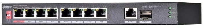 Šakotuvas SWITCH POE PFS3110-8ET1GT1GF-96 8 PRIEVADŲ SFP DAHUA