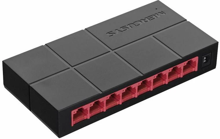 Šakotuvas TP-Link „Mercusys“ | Komutatorius | MS108G | Nevaldomas | Stalinis | Maitinimo šaltinio tipas: Išorinis