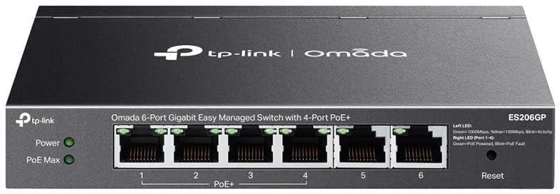 Komutatorius TP-LINK ES206GP