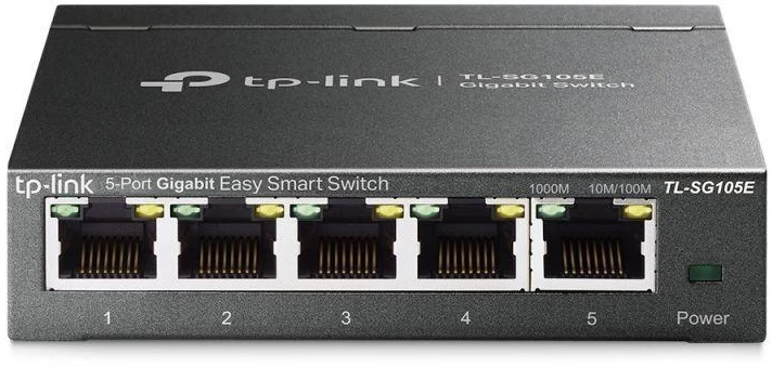 Ausinės Komutatorius TP-LINK TL-SG105E (5x 10/100/1000Mbps)