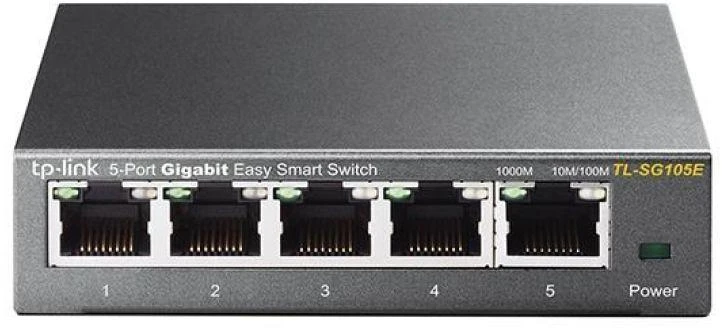 Ausinės Komutatorius TP-LINK TL-SG105E (5x 10/100/1000Mbps)