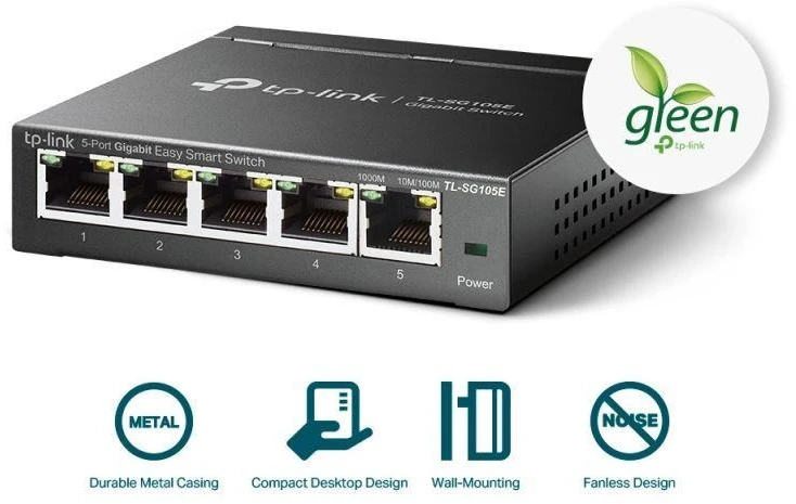 Šakotuvas Komutatorius TP-Link / TL-SG105E