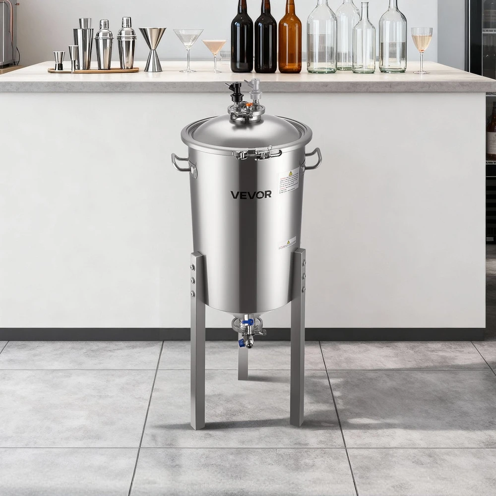VEVOR Nerūdijančio plieno kūginis fermenteris 30L