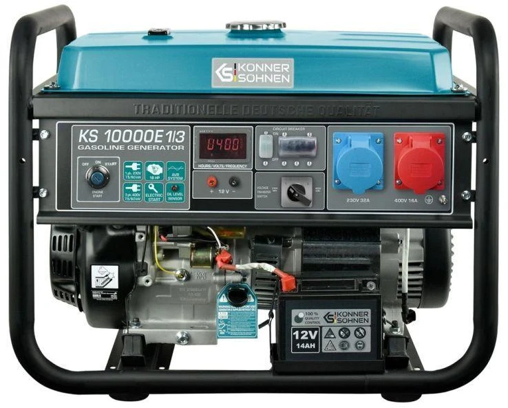 Benzininis generatorius Könner & Söhnen KS 10000E 1/3