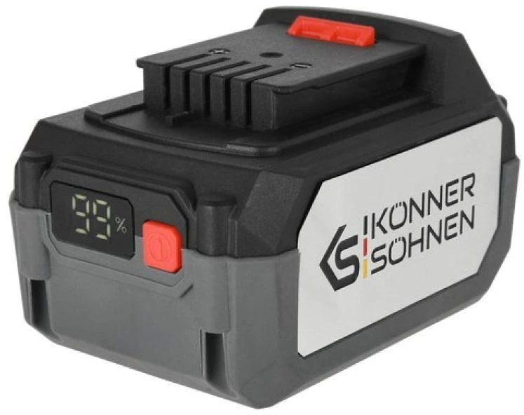 Konner & Sohnen Akumuliatorius 20V,  4Ah, LCD, KS 20V4-1