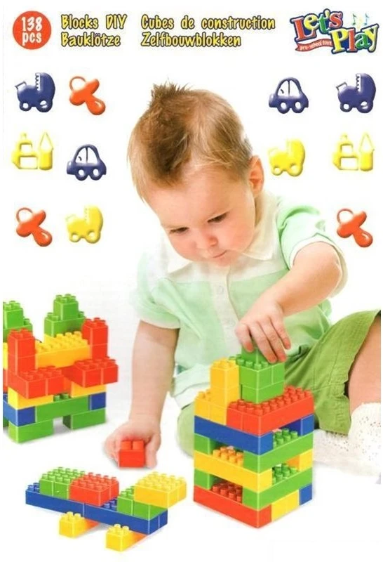 Lets Play - A set of construction blocks for children (Set 4)