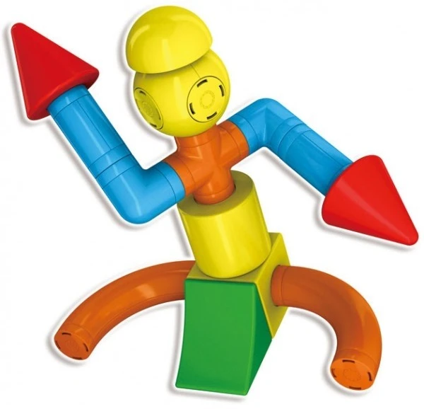 Konstravimo rinkinys „Mag Builder“ (20 dalių)