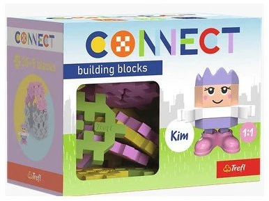 Konstruktoriaus rinkinys Trefl Connect Pocket 35, Kim