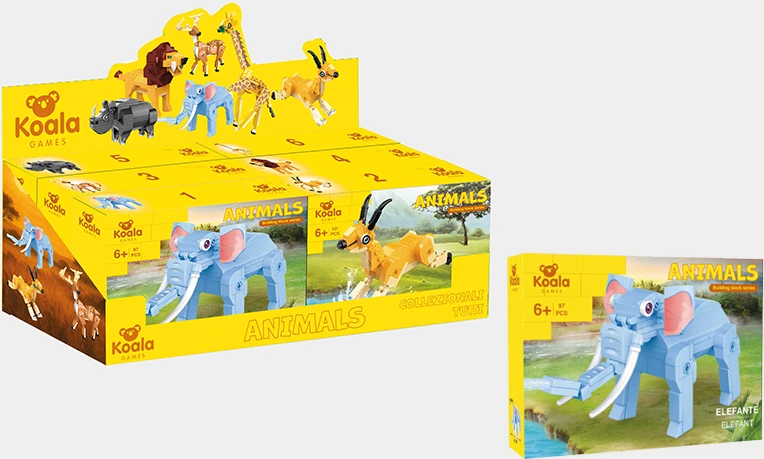 Konstruktorius Koala Games G2667 gyvūnams (atsitiktinis modelis)