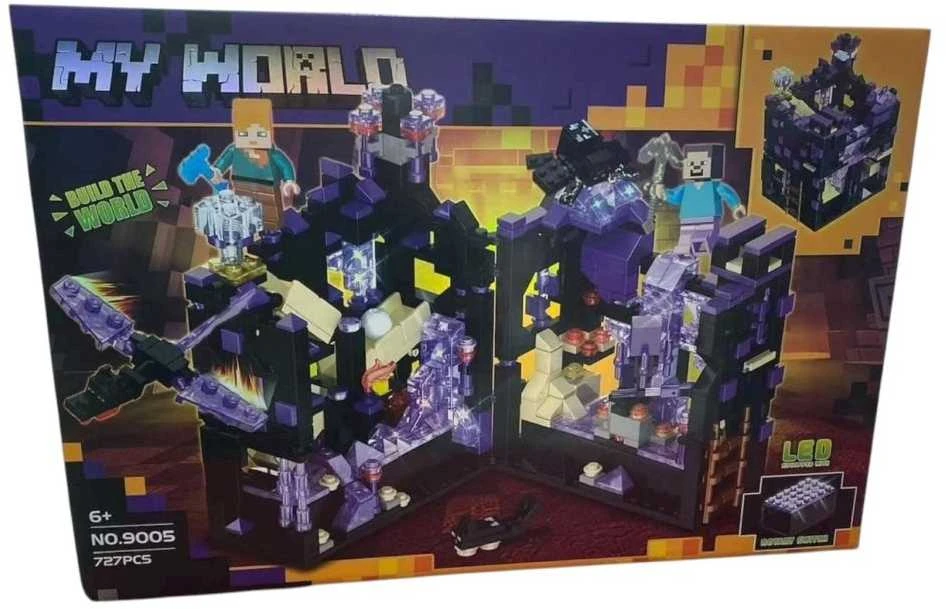 Konstruktorius LED My World 9005 Minecraft