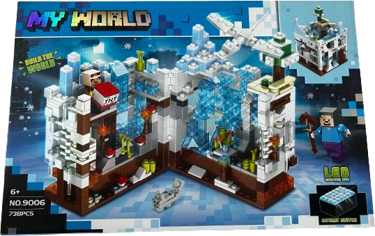 Konstruktorius LED My World 9006 Minecraft