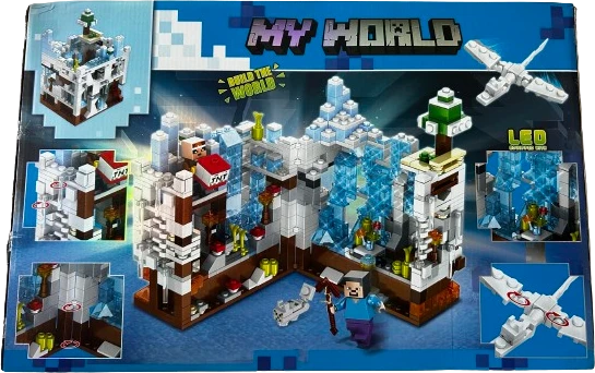 Konstruktorius LED My World 9006 Minecraft