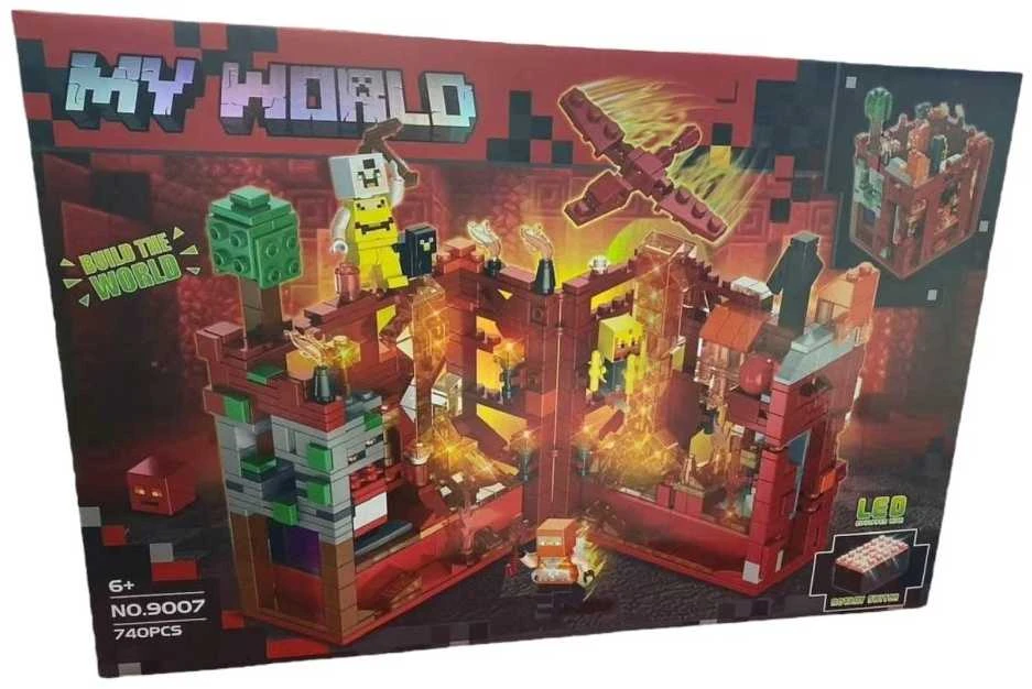 Konstruktorius LED My World 9007 Minecraft