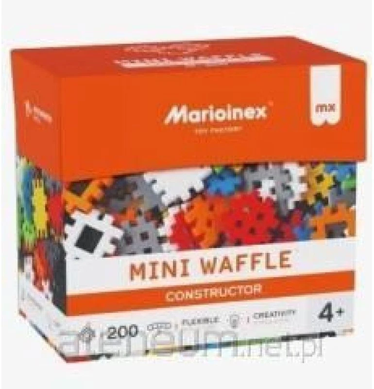 Marioinex mini vaflių konstravimo kaladėlės, 200 detalių