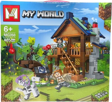Konstruktorius My World Minecraft Stiliaus 465 vnt