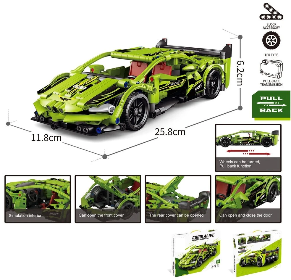 Konstruktorius - Sportinis automobilis, 439 det.